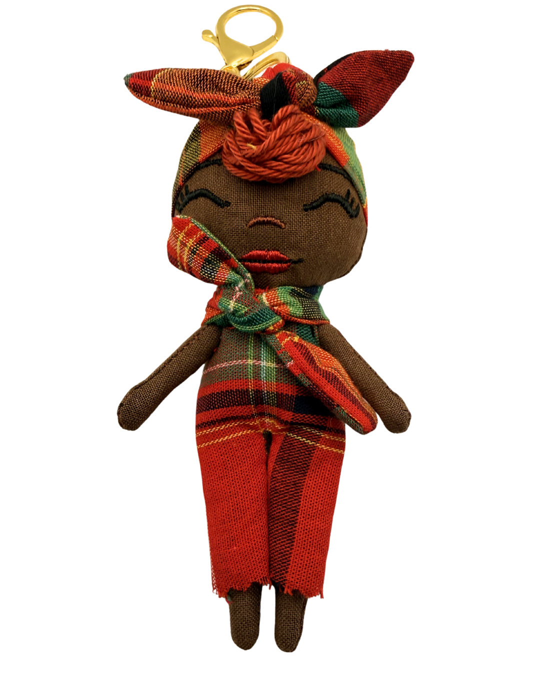 Douclé 77 – La poupée porte-clés faite main | Den Baya