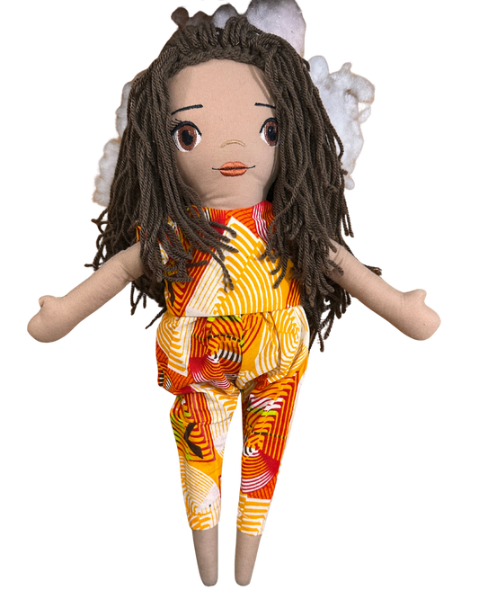 Poupée en tissu Malaïka 42 cm - Prête à l'envoi 3 à 7 jours