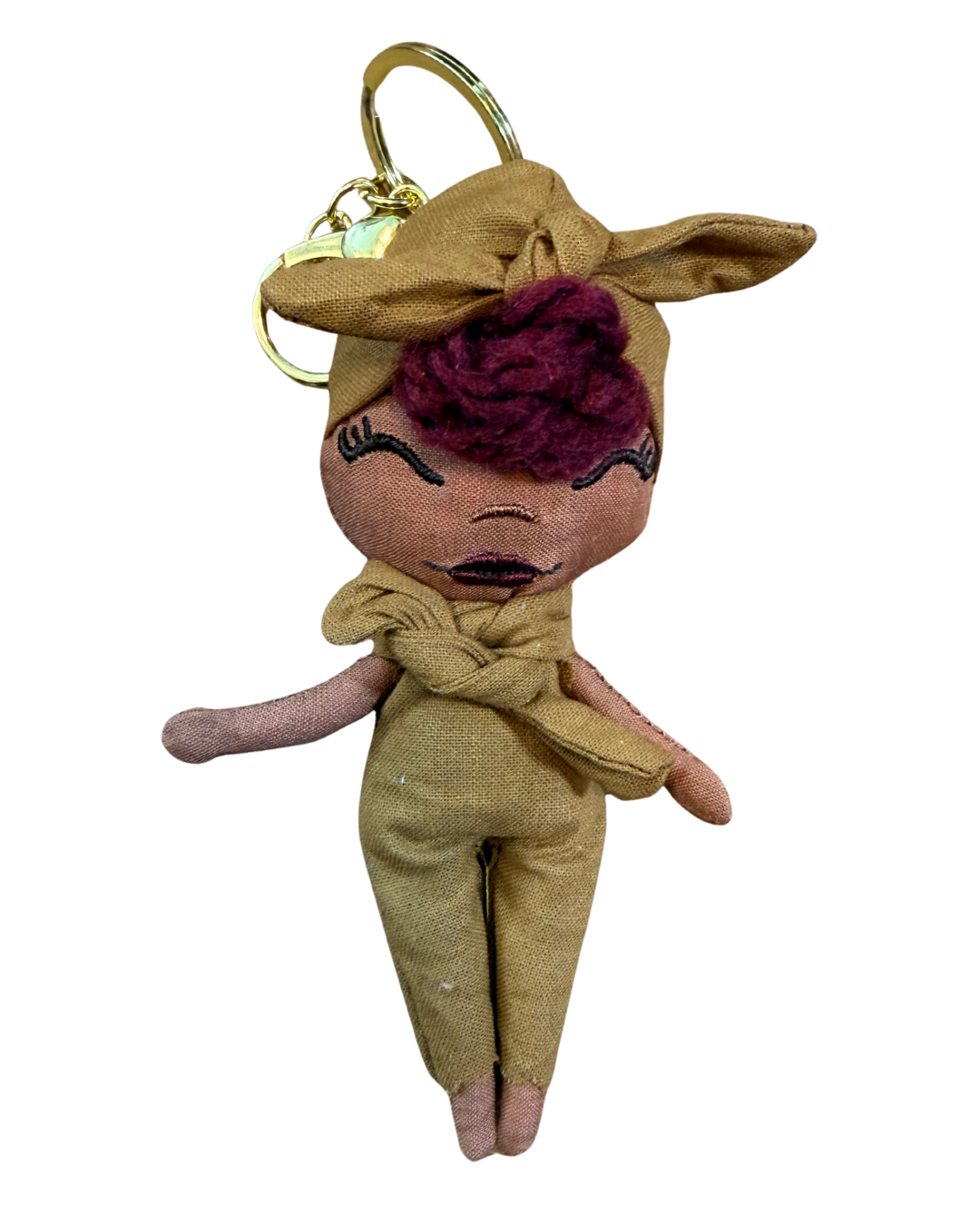 Douclé 4 – La poupée porte-clés faite main | Den Baya