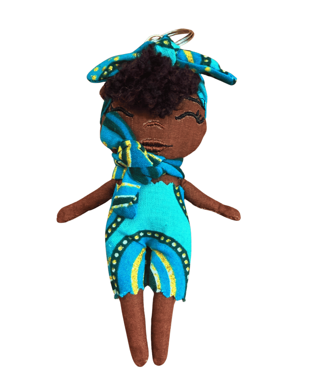 Douclé 50 – La poupée porte-clés faite main | Den Baya