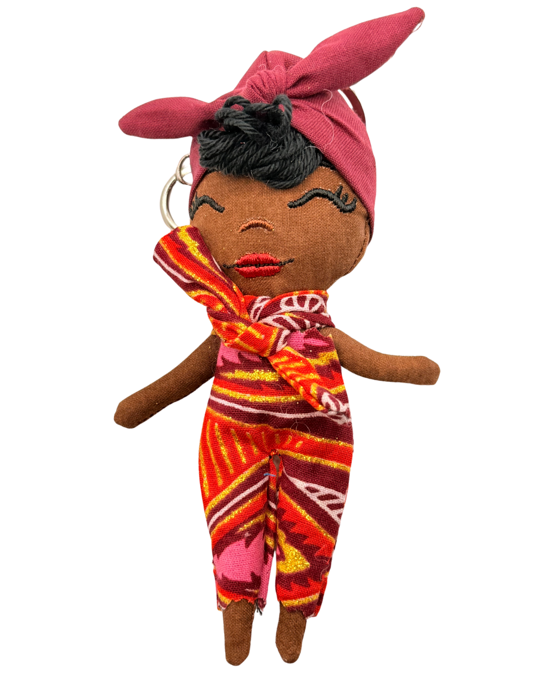 Douclé 20 – La poupée porte-clés faite main | Den Baya