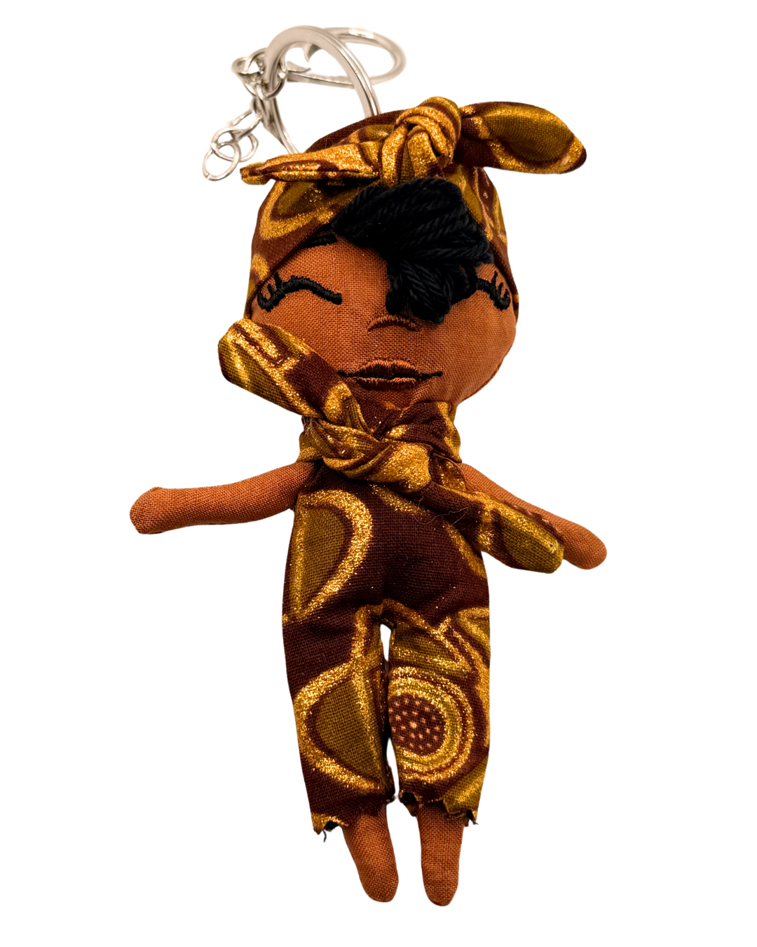 Douclé 16 – La poupée porte-clés faite main | Den Baya