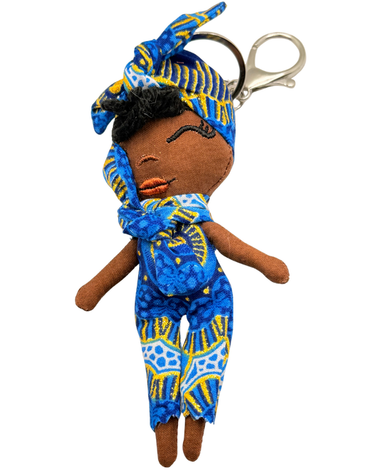 Douclé 4 – La poupée porte-clés faite main | Den Baya