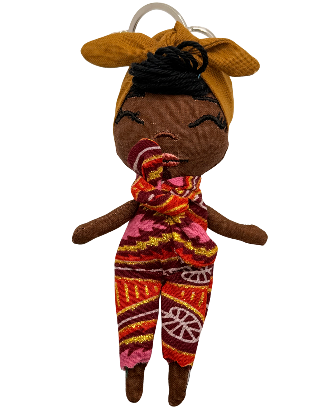 Douclé 10 – La poupée porte-clés faite main | Den Baya