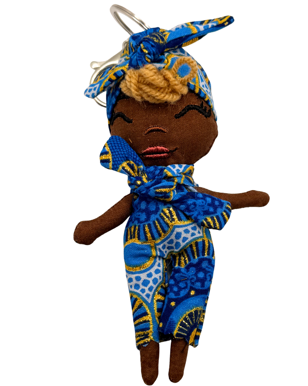 Douclé 29 – La poupée porte-clés faite main | Den Baya