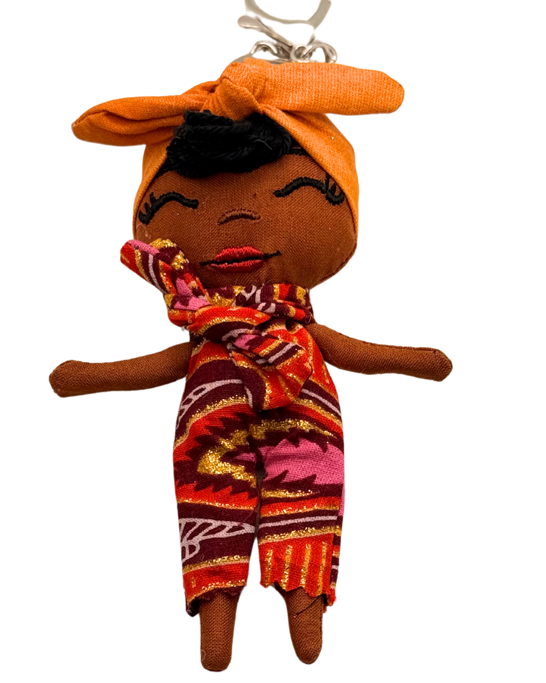 Douclé 38 – La poupée porte-clés faite main | Den Baya