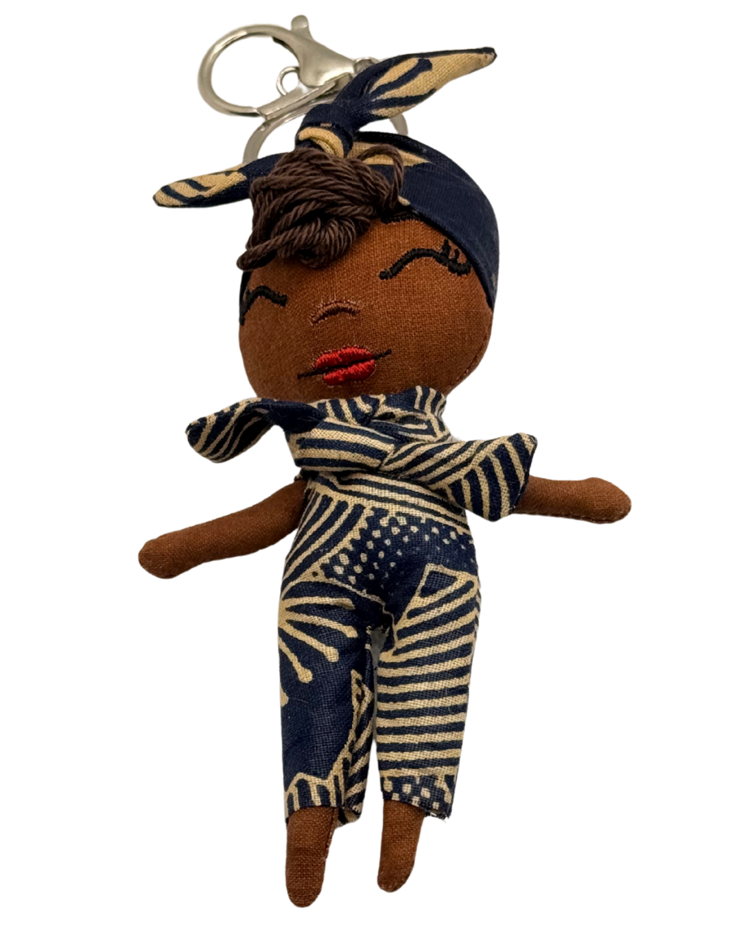 Douclé 30 – La poupée porte-clés faite main | Den Baya