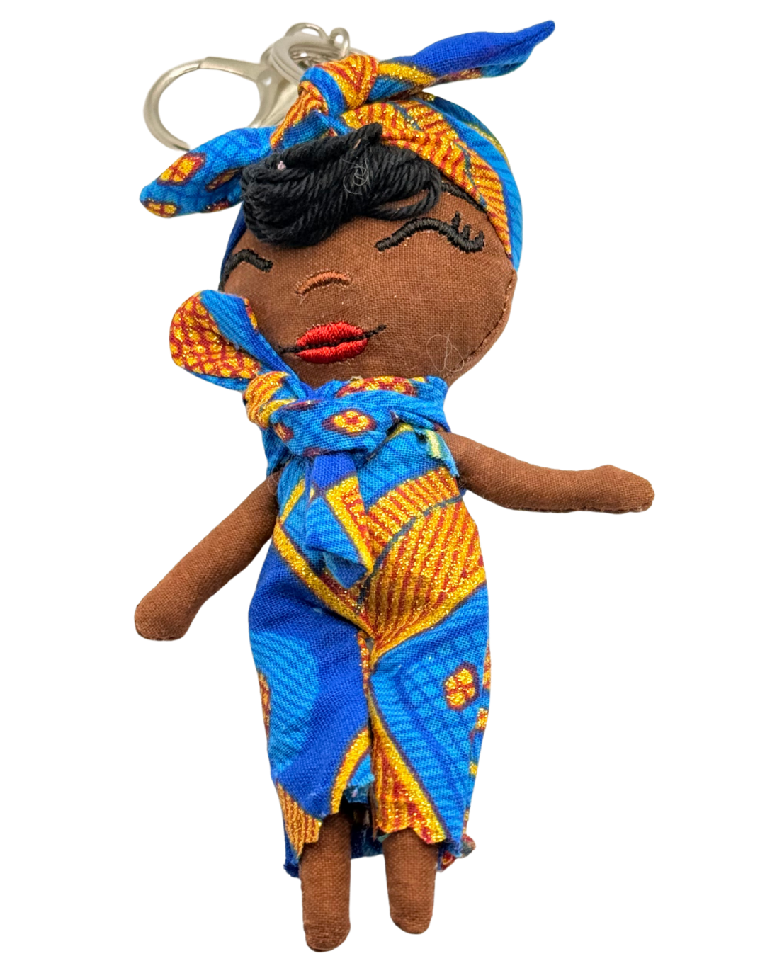Douclé 35 – La poupée porte-clés faite main | Den Baya