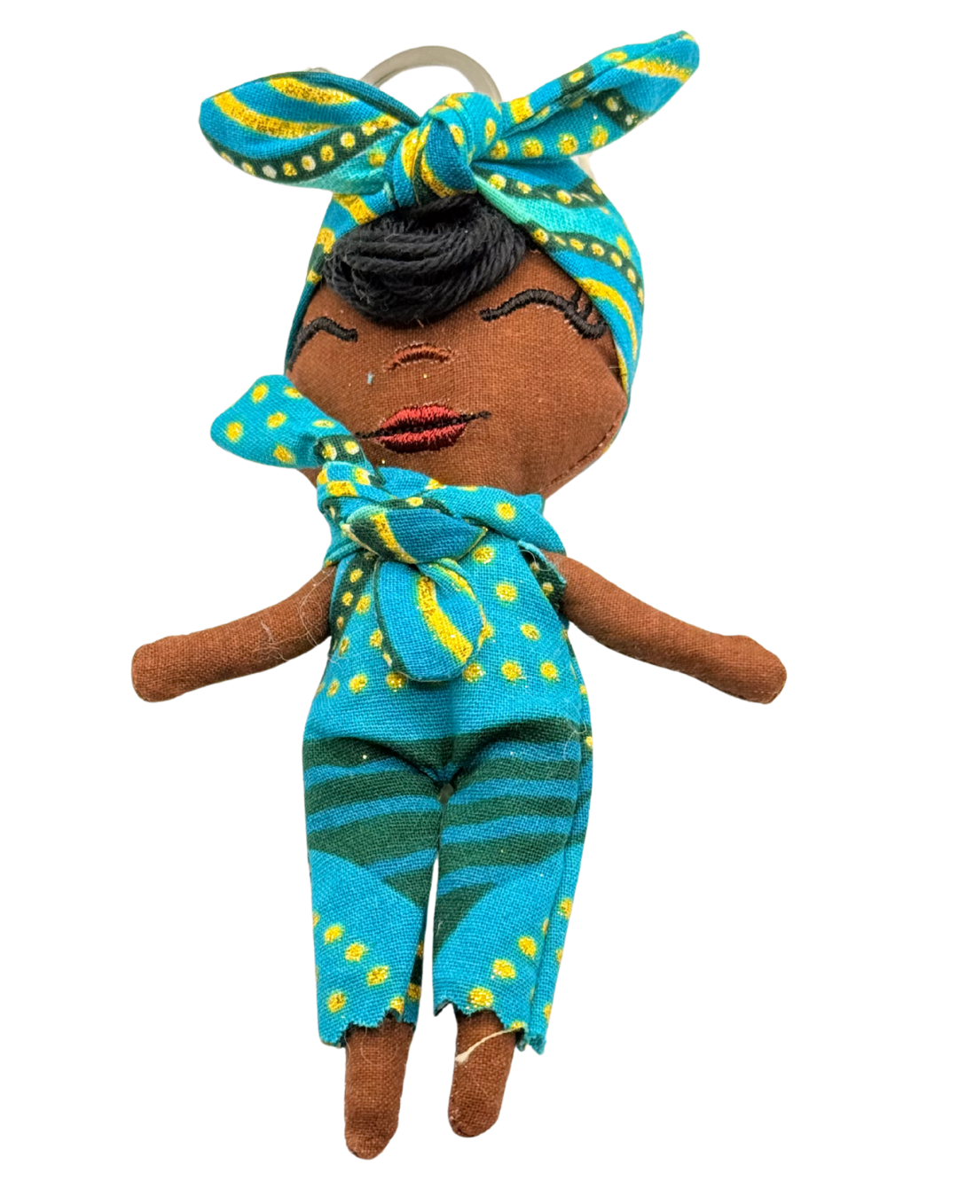 Douclé 27 – La poupée porte-clés faite main | Den Baya