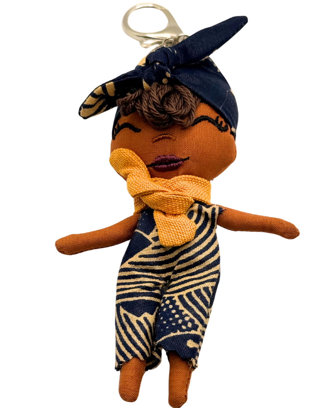 Douclé 31 – La poupée porte-clés faite main | Den Baya