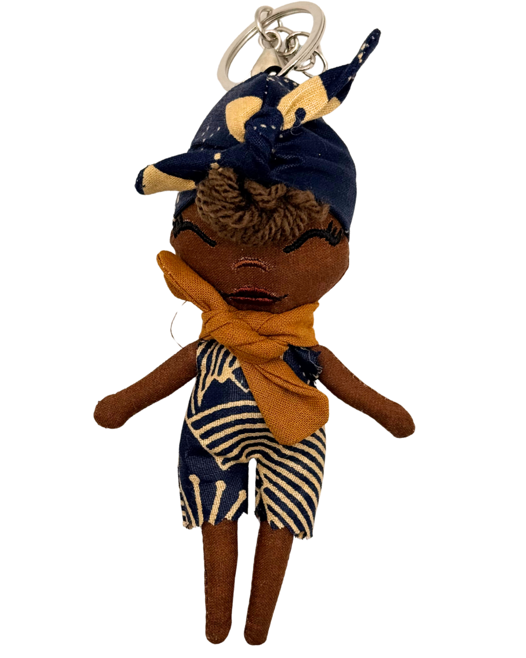 Douclé 24 – La poupée porte-clés faite main | Den Baya