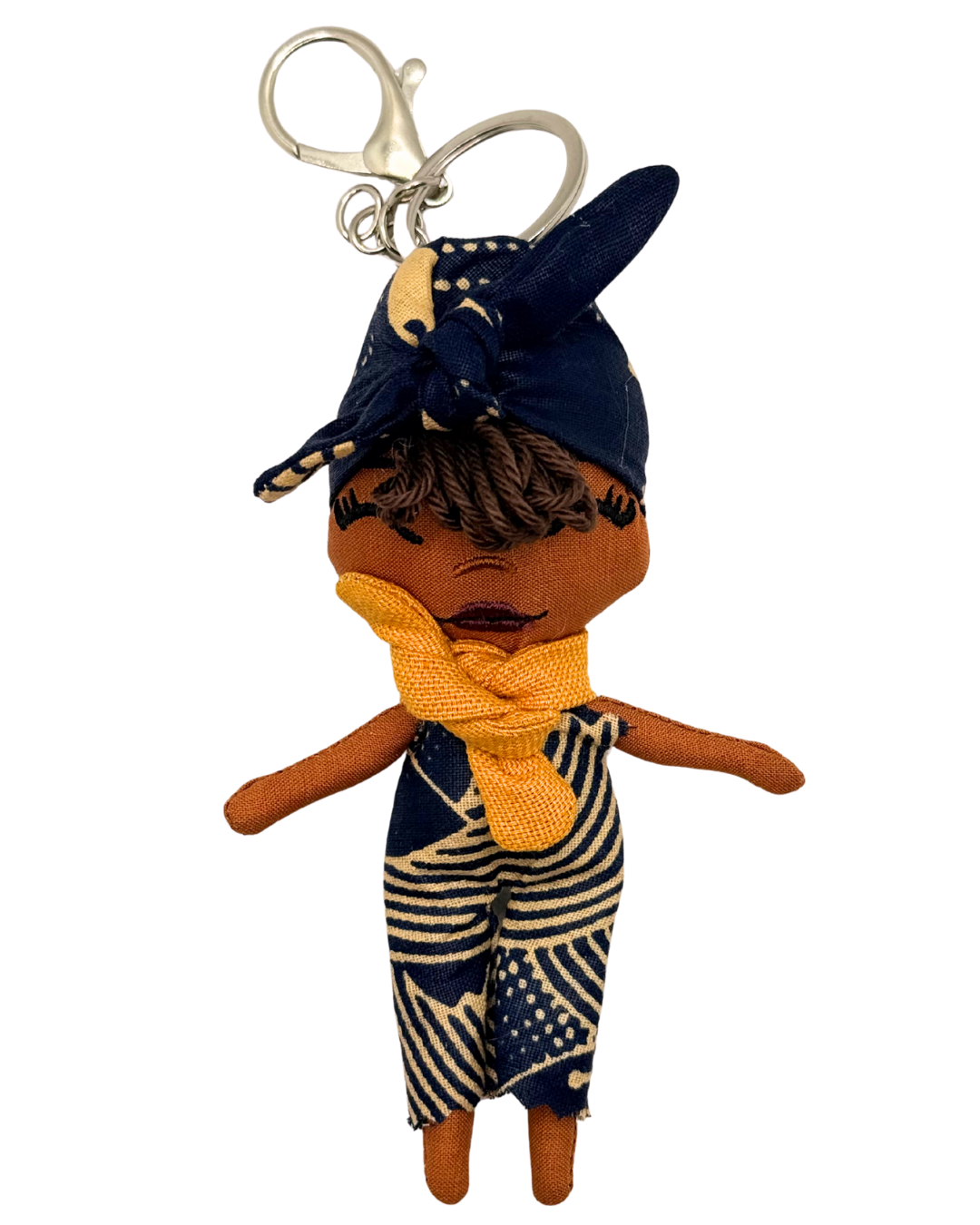 Douclé 12 – La poupée porte-clés faite main | Den Baya