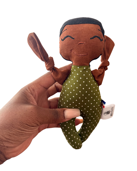 Doupée garçon Nathan 20 cm - Doudou poupée - Prête à l'envoi 3 à 5 jours