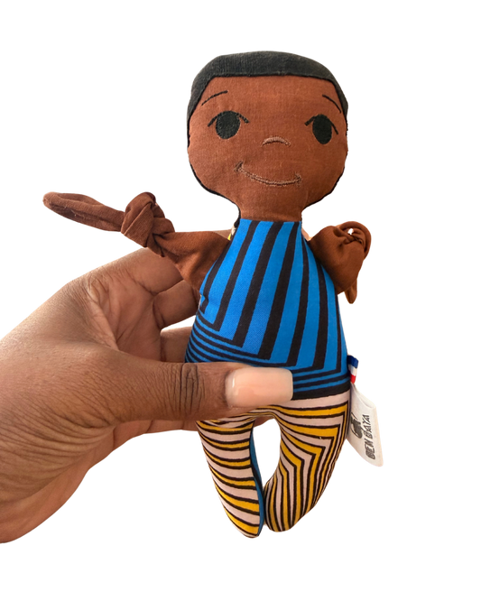 Doupée garçon loulou 20 cm - Doudou poupée - Prête à l'envoi 3 à 5 jours