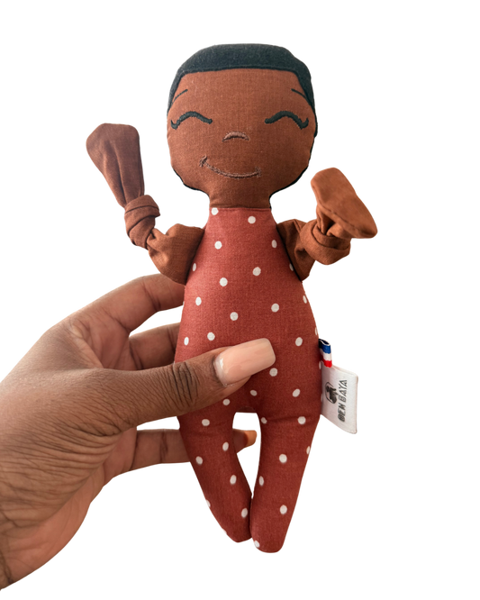 Doupée garçon Soan 20 cm - Doudou poupée - Prête à l'envoi 3 à 5 jours