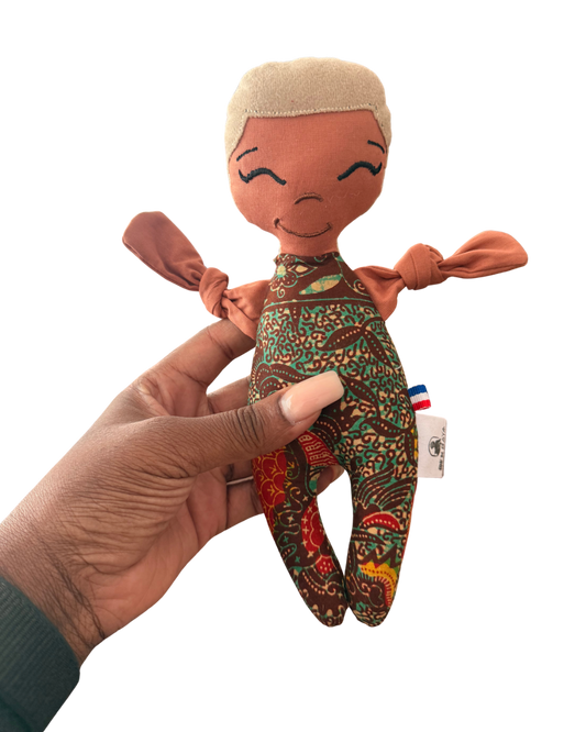 Doupée garçon Lois 20 cm - Doudou poupée - Prête à l'envoi 3 à 5 jours