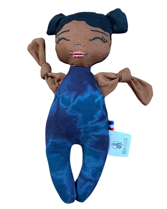 Doupée fille Nini 20 cm - Doudou poupée - Prête à l'envoi 3 à 5 jours